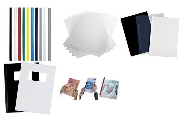 Pochettes pour baguettes à relier  A4  transparent DURABLE