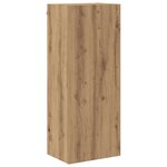 vidaXL Unité murale de TV 5 Pièces Chêne artisanal Bois d'ingénierie