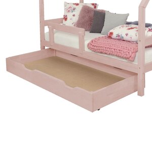 Tiroir de lit 90 x 180 BUDDY - rose pastel