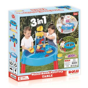 Dolu 3070 - Table d'activités eau et sable 3 en 1