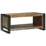 vidaXL Table Basse 90x50x38 cm Bois Recyclé Solide