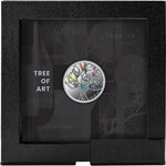 Pièce de monnaie en Argent 1 Dollar g 17.50 Millésime 2026 TREE OF ART (PRÉCOMMANDE)