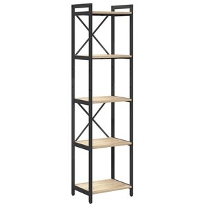vidaXL Bibliothèque Chêne sonoma 40 x 30 x 153 cm Bois d'ingénierie