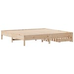 vidaXL Cadre de lit sans matelas 180x200 cm bois massif de pin