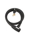 THIRARD - Antivol à clé Stunt  câble acier  vélo  18mmx1m  2 clés  noir