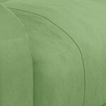 vidaXL Fauteuil inclinable vert clair velours