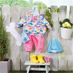 Zapf Creation 829905 - Baby Born Deluxe Ensemble de Promenade chien 43 cm