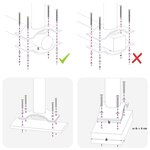 vidaXL Auvent latéral rétractable de patio 160 x 300 cm Gris