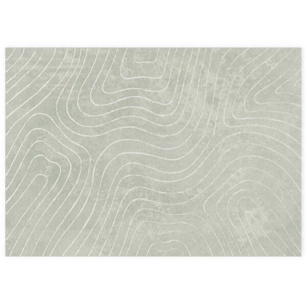 vidaXL Tapis de surface PALMERAS Vert 200 x 280 cm Polyester
