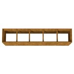 vidaXL Lit surélevé de jardin 200x40x80 cm acier corten
