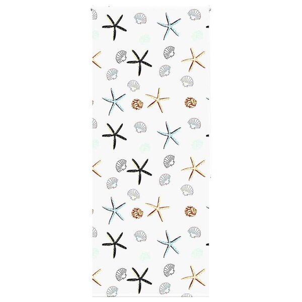 vidaXL Store enrouleur de douche 90x240 cm largeur du tissu 86 cm