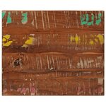 vidaXL Dessus de table 60x50x3 8 cm rectangulaire bois massif récupéré