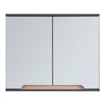 Armoire murale avec miroir 50 x 60 x 20 cm MDF 03_0006355