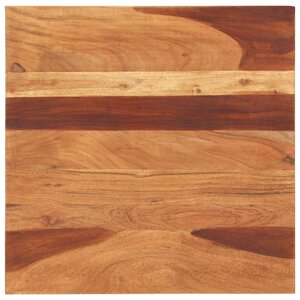 vidaXL Dessus de table bois massif d'acacia 15-16 mm 60x60 cm