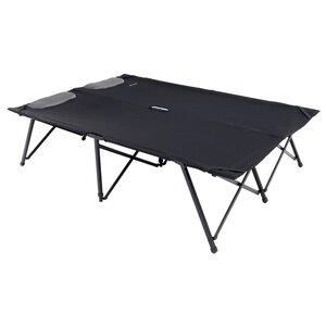 Outwell Lit de camping Posadas double noir