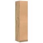 vidaXL Armoire d'apothicaire chêne artisanal bois d'ingénierie