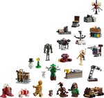 Calendrier de l'Avent LEGO Star Wars 2025 - 75418 : Créez votre propre atelier de droïdes !