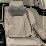 vidaXL Coussin pour le cou Réglable Gris 31 x 22 x 13 cm Maille 4D