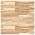 vidaXL Dessus de table carré 80x80x4 cm bois massif d'acacia