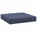 vidaXL Coussin de palette bleu marine 60x60x9 5 cm tissu oxford