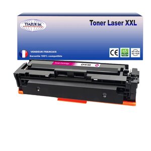 T3AZUR - Toner compatible avec Canon 046H pour Canon LBP-653Cdw  LBP-654Cx Magenta - 5 000p