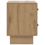 vidaXL Cabinet de chevet Chêne artisanal 43 x 34 5 x 47 5 cm