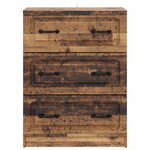 vidaXL Armoire à tiroirs Bois ancien 66 x 34 5 x 87 cm