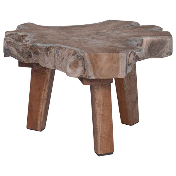 vidaXL Table de chevet Marron 40 x 40 x 25 cm Bois Recyclé Solide