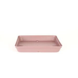 ARTEVASI Soucoupe Capri Carrée - 34 x 34 x 4,5 cm - Taupe