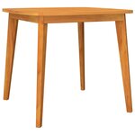 vidaXL Ensemble à manger de jardin 3 Pièces Bois d'acacia solide