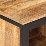vidaXL Banc à chaussures 110x35x51 cm bois massif de manguier