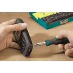 wolfcraft Boîte à embouts combinés 31 Pièces 1386000