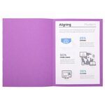 Paquet De 100 Chemises Forever® 220 100 Recyclé - 24x32cm - Lilas - X 5 - Exacompta