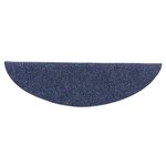 vidaXL Tapis autoadhésifs de marches 5 Pièces Bleu 56x17x3 cm Aiguilleté