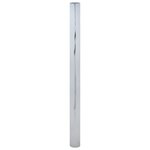 vidaXL Film solaire à effet réfléchissant statique argenté 90x500 cm