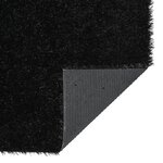 Tapis de gazon artificiel vidaXL Noir 1x5 m 30 mm