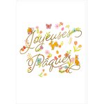 Carte De Pâques - Joyeuses Pâques Décorations - Draeger paris