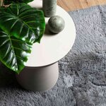 vidaXL Tapis Shaggy à poils longs NAVARRA gris clair 130x200 cm