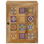 vidaXL Cabinet de Salle de Bain Suspendu Naturel 38 x 33 x 48 cm