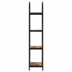vidaXL Étagère Chêne fumé 40 x 30 x 146 cm Bois d'ingénierie