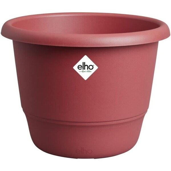 Pot de fleurs Amiga Rond 47 - Rouge Ø 47 x hauteur 35 cm - Extérieur 100 recyclé
