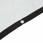 vidaXL Housse de protection plantes avec œillets 1x4 m polyéthylène