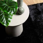 vidaXL Tapis Shaggy à poils longs NAVARRA noir 130x200 cm polyester