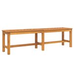 vidaXL Ensemble de salle à manger de jardin 6 pièces Bois massif Acacia