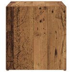 vidaXL Meuble TV 4 Pièces Marron 37 x 35 x 37 cm Bois d'ingénierie
