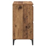 vidaXL Buffets 2 Pièces Bois Ancien 60 x 35 x 70 cm Bois d'ingénierie