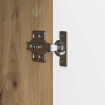 vidaXL Meuble TV 150 x 31 x 47 cm Chêne artisanal Bois d'ingénierie