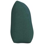 vidaXL Coussin de Dos Vert foncé 100 x 24 x 50 cm tissu