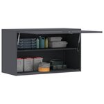 vidaXL Armoire murale pour garage Anthracite 90 x 40 x 53 cm