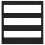 vidaXL Bibliothèque Chêne noir 100 x 30 x 103 cm Bois d'ingénierie